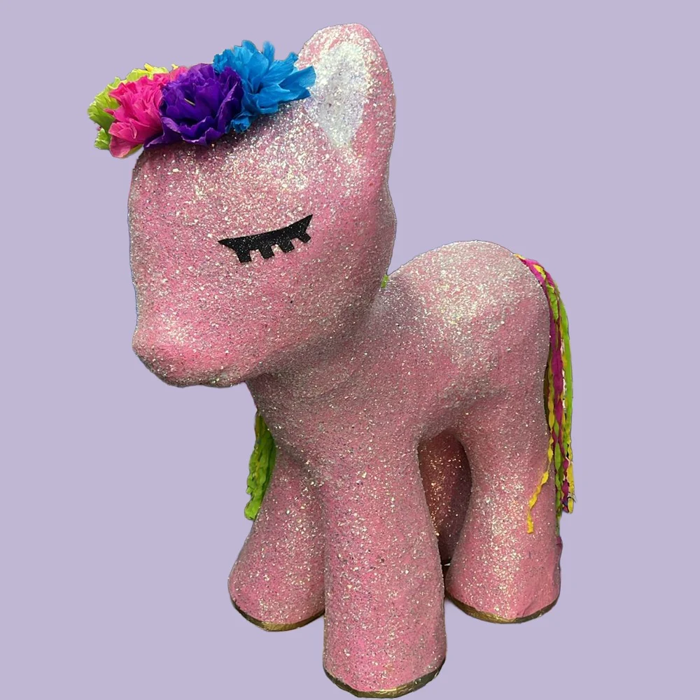 Unicornio brillante grande