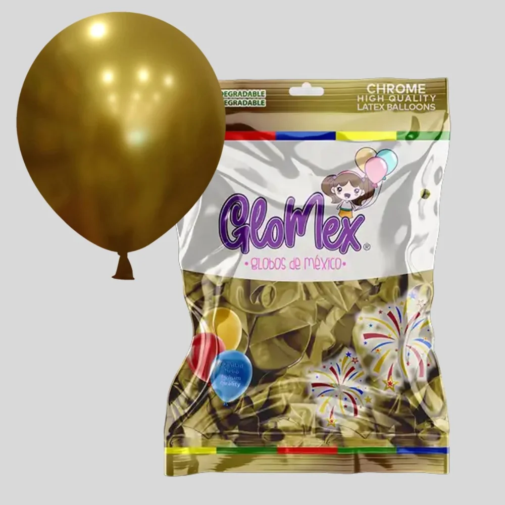 GLOMEX Chrome Dorado