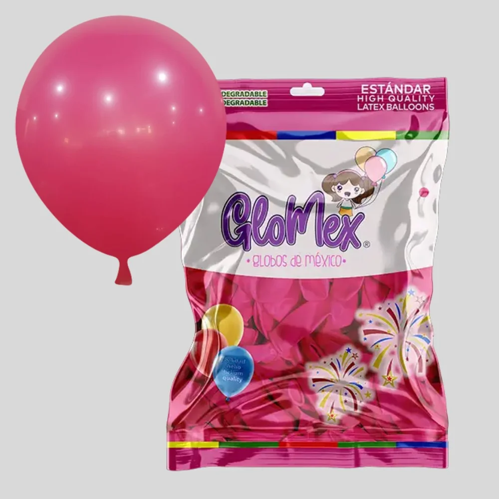 GLOMEX Estándar Rosa Fiucsa