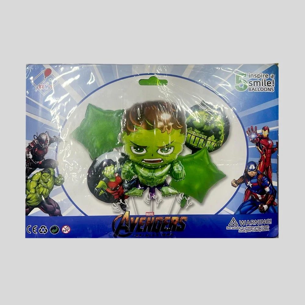 Set Globos Hulk