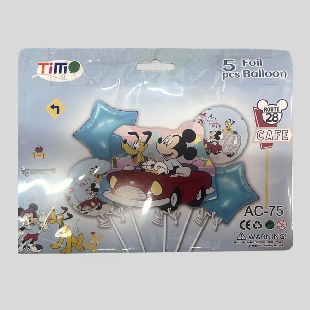 Set Globos Mickey y Pluto