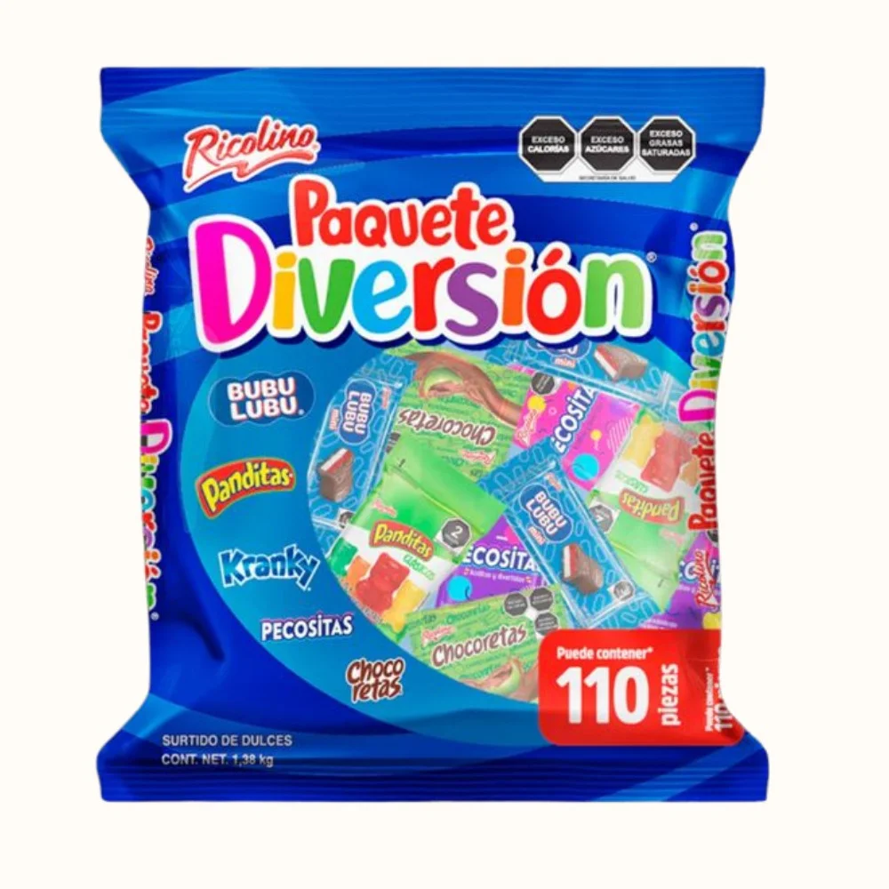 Ricolino Paquete Diversión